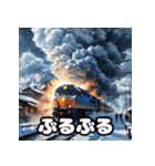 ガタンゴトン♪表情豊かな電車スタンプ（個別スタンプ：35）