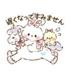 リボンギャルズ 18（敬語・挨拶）（個別スタンプ：9）