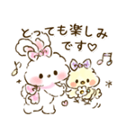 リボンギャルズ 18（敬語・挨拶）（個別スタンプ：35）