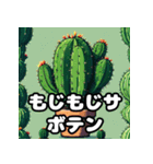 とげとげサボテンのゆるカワ表情スタンプ（個別スタンプ：31）
