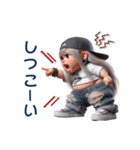 常に叫びまくる子❤️ぽっちゃりver.（個別スタンプ：4）