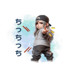 常に叫びまくる子❤️ぽっちゃりver.（個別スタンプ：17）