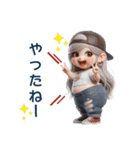 常に叫びまくる子❤️ぽっちゃりver.（個別スタンプ：18）