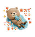 mottoのかわいい3D動物スタンプ♡敬語（個別スタンプ：27）