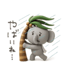 mottoのかわいい3D動物スタンプ♡敬語（個別スタンプ：32）
