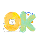 ぶんくまちゃんとぶんペンちゃん（個別スタンプ：10）