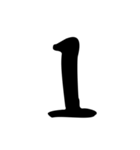 【数字スタンプ】 時間の連絡‼️3（個別スタンプ：5）