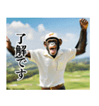 チンパのゴルファー 【毎日使える】2（個別スタンプ：23）