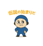 元気いっぱい！笑顔のブルーくんスタンプ（個別スタンプ：31）