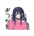 深夜の病みポエム★メンヘラ女子（個別スタンプ：3）
