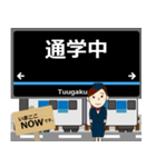 あおなみ線in臨海高速鉄道の毎日使う電車（個別スタンプ：13）