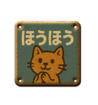 ブリキ看板#001（個別スタンプ：35）