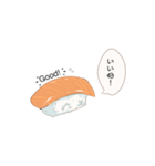 かわいいさーもんスタンプ（個別スタンプ：7）