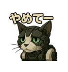 メカネコぶんた＆とらた（個別スタンプ：15）