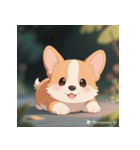 しゃべらぬ赤ちゃん犬の日常（個別スタンプ：6）