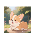 しゃべらぬ赤ちゃん犬の日常（個別スタンプ：10）