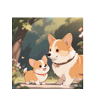 しゃべらぬ赤ちゃん犬の日常（個別スタンプ：19）