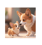 しゃべらぬ赤ちゃん犬の日常（個別スタンプ：22）
