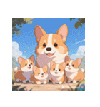 しゃべらぬ赤ちゃん犬の日常（個別スタンプ：23）