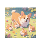 しゃべらぬ赤ちゃん犬の日常（個別スタンプ：29）