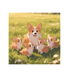 しゃべらぬ赤ちゃん犬の日常（個別スタンプ：34）