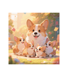 しゃべらぬ赤ちゃん犬の日常（個別スタンプ：36）