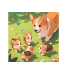 しゃべらぬ赤ちゃん犬の日常（個別スタンプ：38）