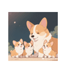 しゃべらぬ赤ちゃん犬の日常（個別スタンプ：40）