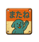 ブリキ看板#002（個別スタンプ：22）