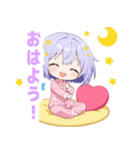 ナイトドリームの女の子スタンプ（個別スタンプ：2）