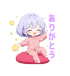 ナイトドリームの女の子スタンプ（個別スタンプ：9）