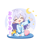 ナイトドリームの女の子スタンプ（個別スタンプ：10）