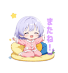 ナイトドリームの女の子スタンプ（個別スタンプ：40）