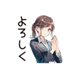 がんばる社畜ちゃんスタンプ（個別スタンプ：9）