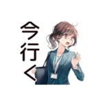 がんばる社畜ちゃんスタンプ（個別スタンプ：37）
