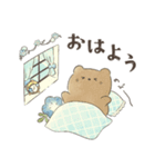 ネモフィラとくまさん（個別スタンプ：1）