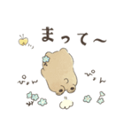 ネモフィラとくまさん（個別スタンプ：10）