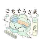 ネモフィラとくまさん（個別スタンプ：12）