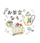 ネモフィラとくまさん（個別スタンプ：18）