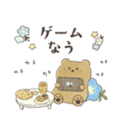 ネモフィラとくまさん（個別スタンプ：19）