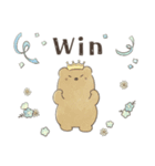 ネモフィラとくまさん（個別スタンプ：31）