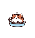 お風呂猫 魔法,（個別スタンプ：9）