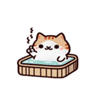 お風呂猫 魔法,（個別スタンプ：13）