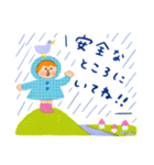 ほっこりやさしい毎日言葉13♡雨の日（個別スタンプ：24）