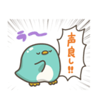 リアクション☆ぺんぎん(推し活)（個別スタンプ：10）