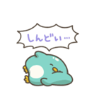 リアクション☆ぺんぎん(推し活)（個別スタンプ：21）