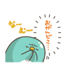 リアクション☆ぺんぎん(推し活)（個別スタンプ：36）