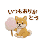 毎日使える柴犬のグルメスタンプ（個別スタンプ：8）