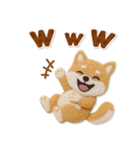 毎日使える柴犬のグルメスタンプ（個別スタンプ：23）