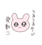 うるうるうさぴこ（個別スタンプ：16）
